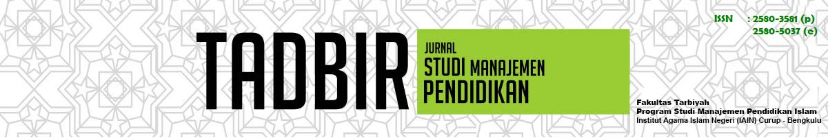 About the Journal | Tadbir : Jurnal Studi Manajemen Pendidikan